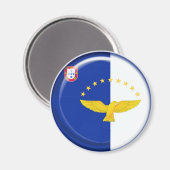 Markering van de Azoren Magneet (Voorkant / Achterkant)