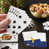 Markering van de Azoren Pokerkaarten (Insitu)