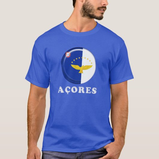 Markering van de Azoren T-shirt (Voorkant)