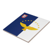 Markering van de Azoren Tegeltje (Zijkant)