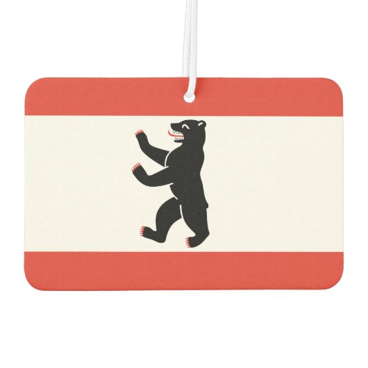 Markering van de Berlijnse Canvas tas Luchtverfrisser (Achterkant)