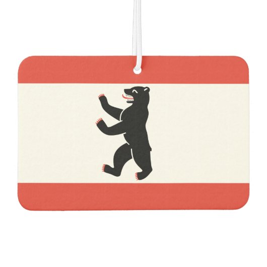 Markering van de Berlijnse Canvas tas Luchtverfrisser (Voorkant)