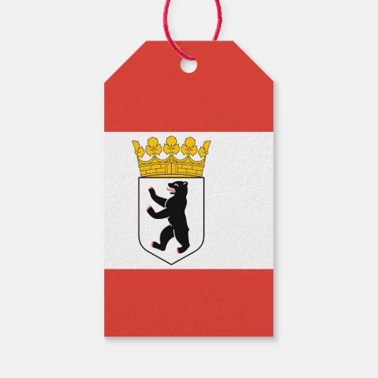 Markering van de Berlijnse Labels Cadeaulabel (Achterkant)