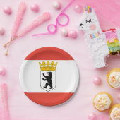Markering van de Borden van het Berlijnse papier Papieren Bordje (Feest)