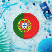 Markering van de Borden van Portugal Papier Papieren Bordje (Feest)