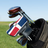 Markering van de Dominicaanse Republiek Golf Head  Golfheadcover (Insitu)