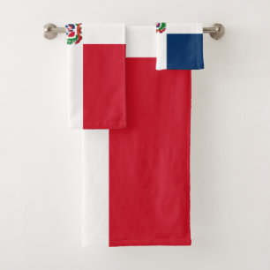 Markering van de Dominicaanse Republiek Towel Bad Handdoek