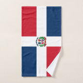 Markering van de Dominicaanse Republiek Towel Bad Handdoek (Handdoek)