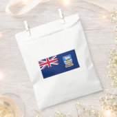 Markering van de Falklandeilanden (Brits grondgebi Bedankzakje (Geknipt)