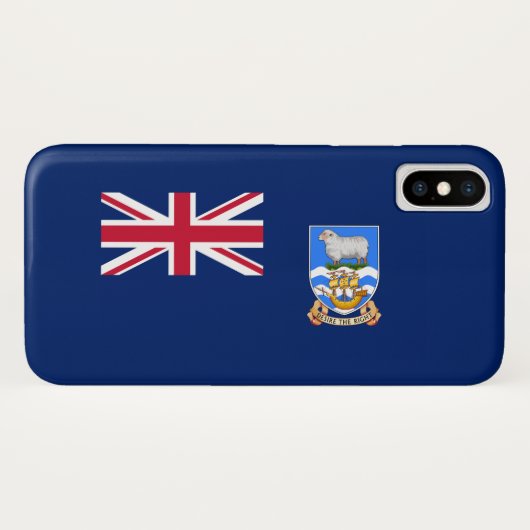 Markering van de Falklandeilanden (Brits grondgebi Case-Mate iPhone Case (Achterkant (horizontaal))