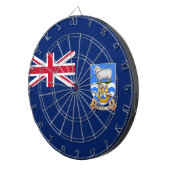 Markering van de Falklandeilanden (Brits grondgebi Dartbord (Voorkant Rechts)