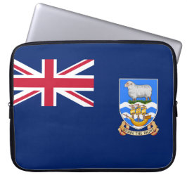 Markering van de Falklandeilanden (Brits grondgebi Laptop Sleeve