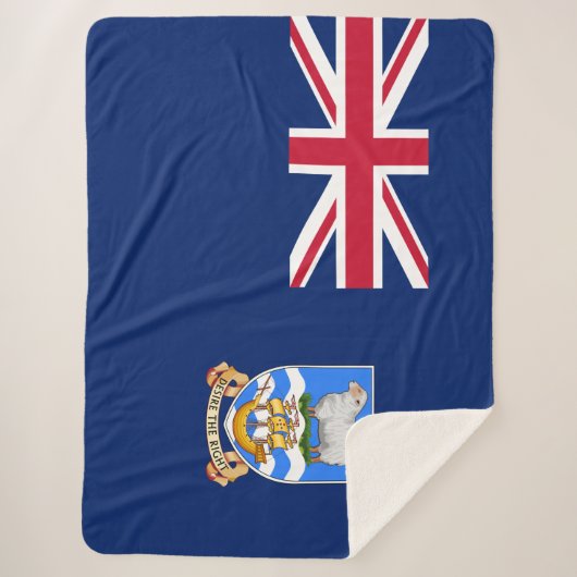 Markering van de Falklandeilanden (Brits grondgebi Sherpa Deken (Voorkant)