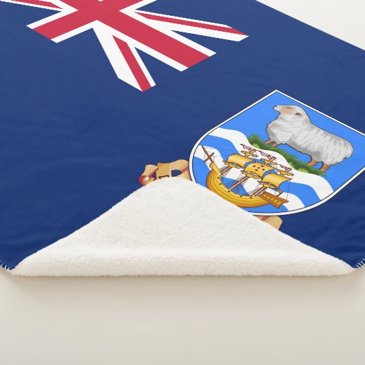 Markering van de Falklandeilanden (Brits grondgebi Sherpa Deken (3/4)