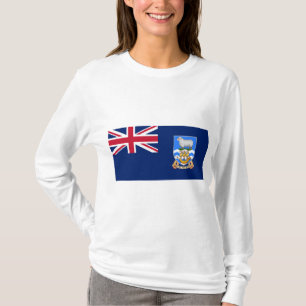 Markering van de Falklandeilanden (Brits grondgebi T-shirt