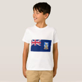 Markering van de Falklandeilanden (Brits grondgebi T-shirt (Voorkant volledig)