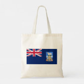 Markering van de Falklandeilanden (Brits grondgebi Tote Bag (Achterkant)