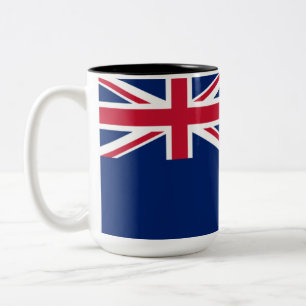 Markering van de Falklandeilanden (Brits grondgebi Tweekleurige Koffiemok