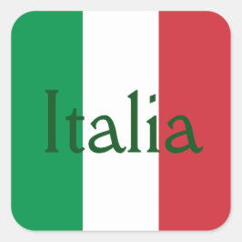 Markering van de Italiaanse Sticker
