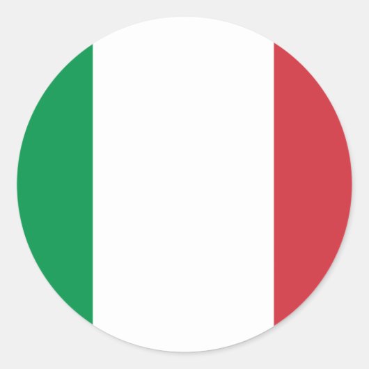 Markering van de Italiaanse Sticker (Voorkant)