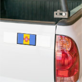 Markering van de Madeira-eilanden Bumpersticker (Op Truck)