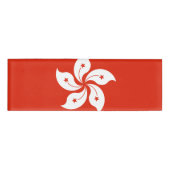 Markering van de naam Hongkong Naambadge (Voorkant)