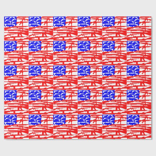 Markering van de Pistolen 2e wijziging Cadeaupapier (Vlak)