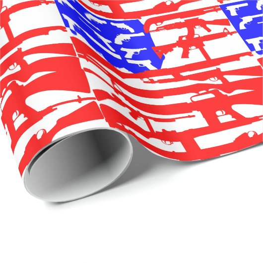 Markering van de Pistolen 2e wijziging Cadeaupapier (Rol Hoek)