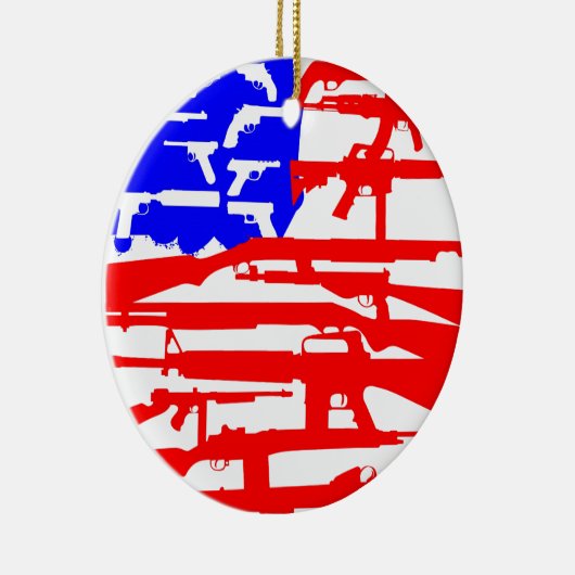 Markering van de Pistolen 2e wijziging Keramisch Ornament (Rechts)