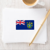 Markering van de Pitcairneilanden Etiket (Insitu)