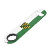 Markering van de Saksische snelheidslezer Speed Flessenopener (Voorkant Gekanteld)