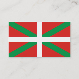 Markering van de Visitekaartjes van Baskenland