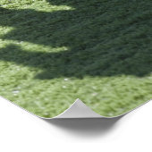 Markering van de voetbalscheidsrechter poster (Hoek)