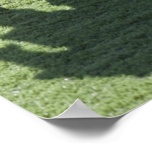 Markering van de voetbalscheidsrechter poster (Hoek)