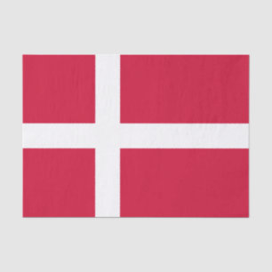 Markering van Denemarken Weefselpapier Tissuepapier