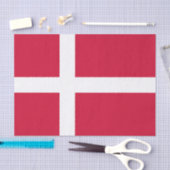 Markering van Denemarken Weefselpapier Tissuepapier (Craft)