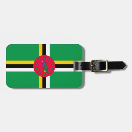 Markering van Dominica Personal Easy ID Bagagelabel (Voorkant horizontaal)