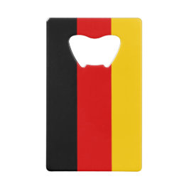 Markering van Duitsland Kredietkaartflessenopener Creditkaart Flessenopener