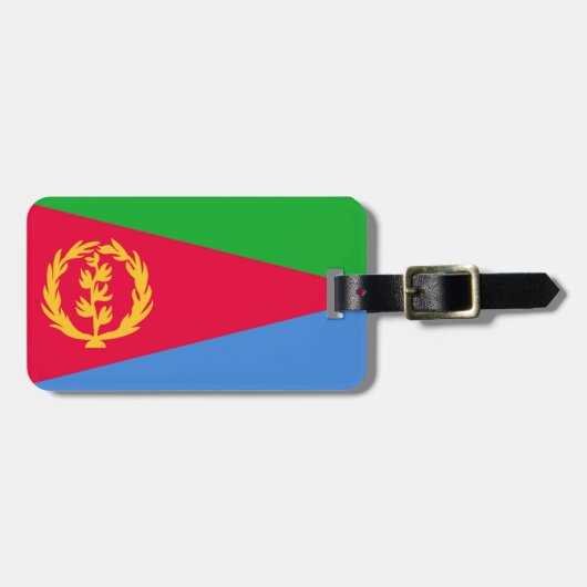 Markering van Easy ID uit Eritrea Persoonlijk Bagagelabel (Voorkant horizontaal)