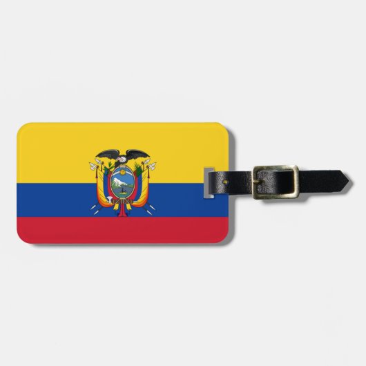 Markering van Ecuador - Easy ID Personal Bagagelabel (Voorkant horizontaal)