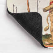 Markering van een Warrior of Virginia Muismat (Hoek)