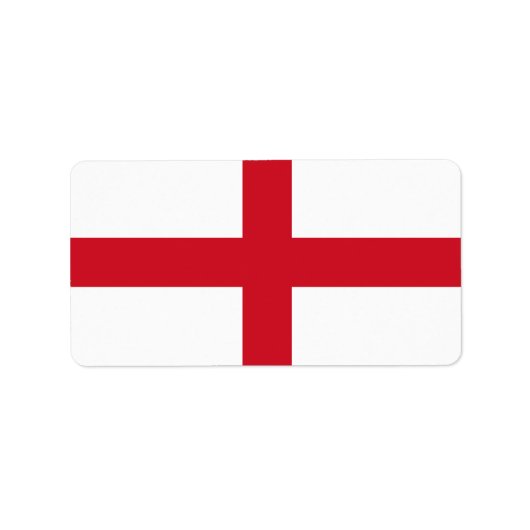Markering van Engeland Etiket (Voorkant)
