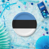 Markering van Estland Papieren Borden Bordje (Feest)