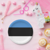 Markering van Estland Papieren Borden Bordje (Feest)