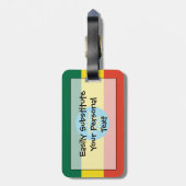 Markering van Ethiopië - Easy ID Personal Bagagelabel (Achterkant verticaal)