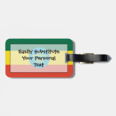 Markering van Ethiopië - Easy ID Personal Bagagelabel (Achterkant horizontaal)