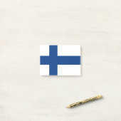 Markering van Finland Post-it® notes (Op bureau)