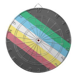 Markering van gehandicaptenrechten dartbord