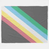 Markering van gehandicaptenrechten fleece deken (Voorkant (Horizontaal))