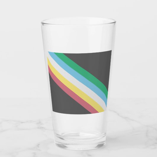 Markering van gehandicaptenrechten glas (Voorkant)